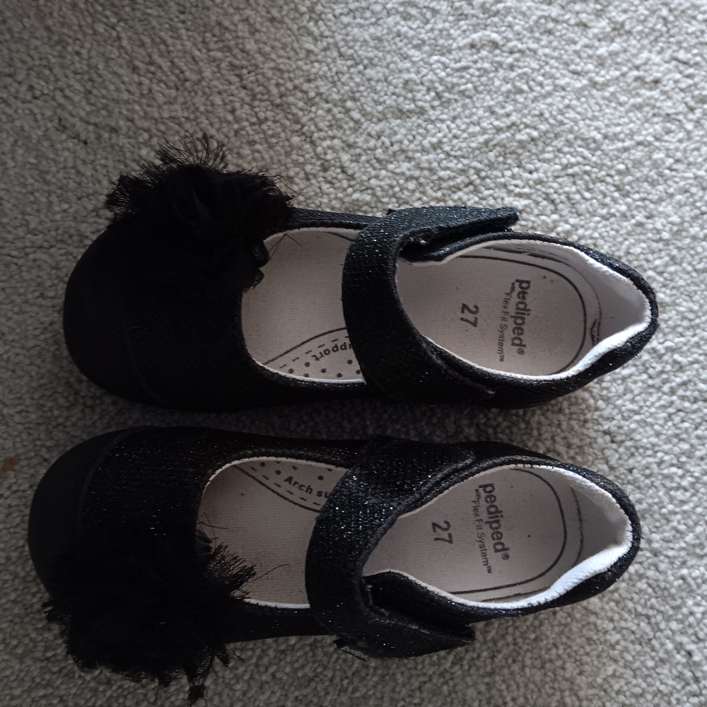 Pediped Black Dress Shoes